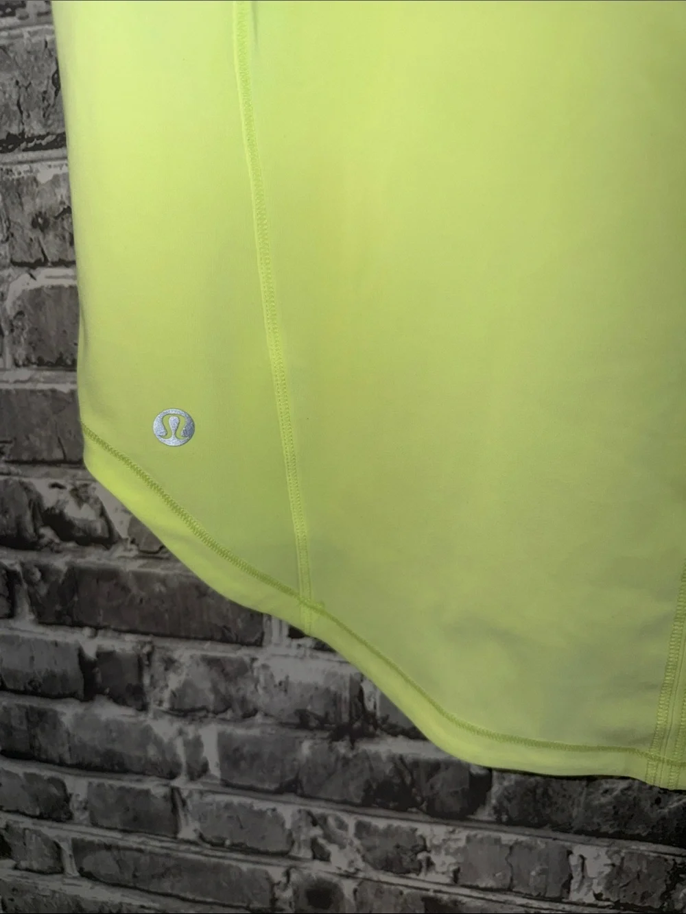 Women’s Lululemon Neon Yellow Performance Tank Top - Lightweight Activewear